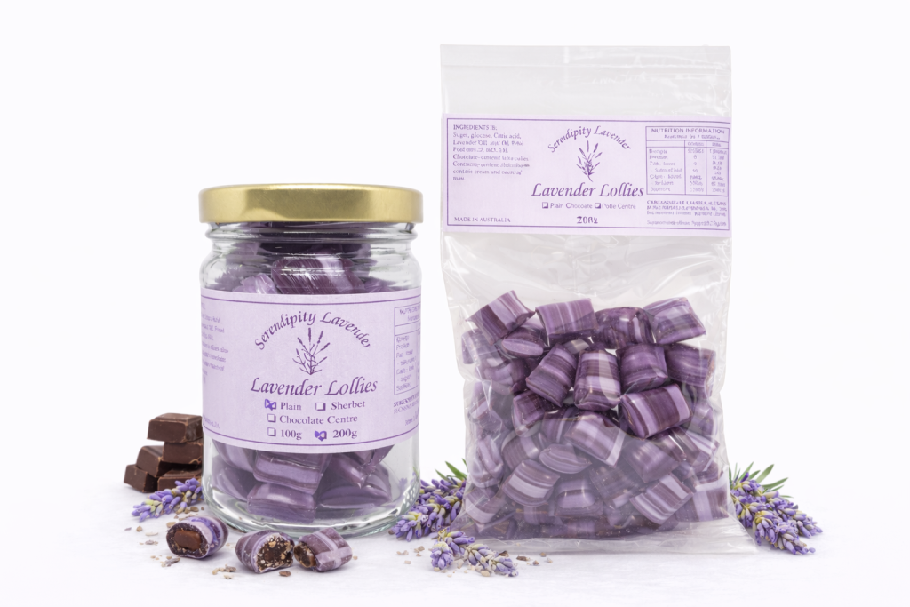 Lavender Lollies Chocolate Centre